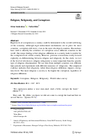 Religion, Religiousity, and Corruption.pdf